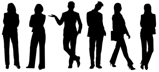 People silhouettes 71