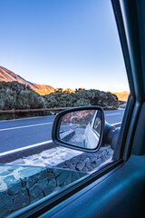 Paisaje en el Parque Nacional del Teide.