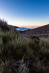 Paisaje en el Parque Nacional del Teide.