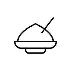 Traditional Dish icon. Suitable for Web Page, Mobile App, UI, UX and GUI design.