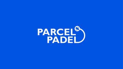 Padel marca y concepto de logotipo