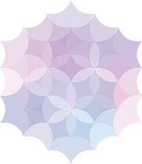 Pastel mandala