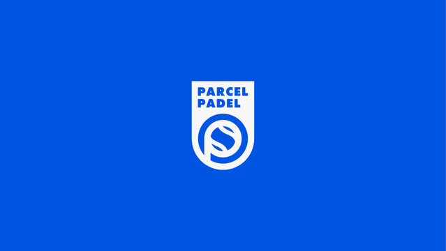 Padel marca y concepto de logotipo