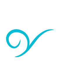 Naklejka premium Flourism Swirl Vector