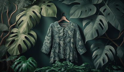 Eco-Friendly Clothing and Accessories , sustainable fashion - Generative Ai