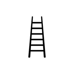 Ladder vector icon flat illustration on white background..eps
