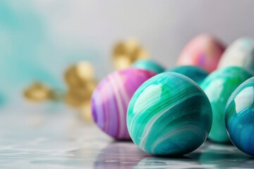 A collection of marbles are stacked on top of each other. Generative ai