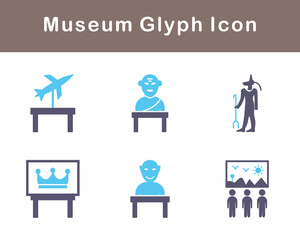 Museum Vector Icon Set