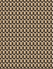 Gradient gray and copper 3d cubic geometric shape pattern background design vector
