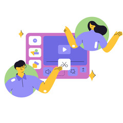 Content Creator - edit their video