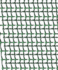 fence on green background