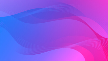 Abstract Gradient Purple Blue liquid background. Modern background design. Dynamic Waves. Fluid shapes composition. Fit for website, banners, brochure, posters