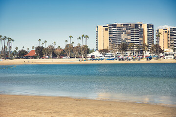 Naklejka premium the beach of Venice Beach, CA