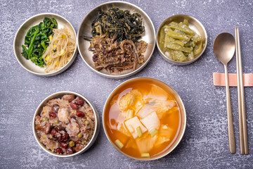the day of the first full moon of the lunar year - korean food