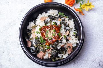 Seasoned Thistle with Rice - Gondeure bap