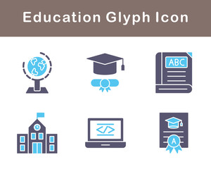 Education Vector Icon Set
