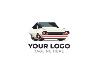 Sleek Car Automotive Logo Vector Design