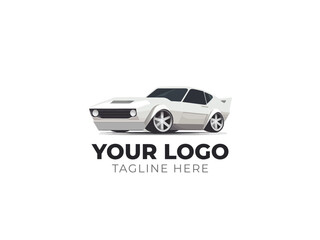 Sleek Car Automotive Logo Vector Design