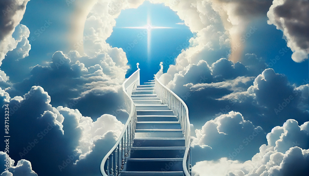 Wall mural stairway to heaven