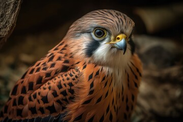 Falco tinnunculus, the common kestrel, is a species of bird of prey belongs to the kestrel group of the falcon family Falconidae. Generative AI