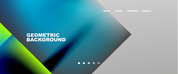 Overlapping circles abstract background template