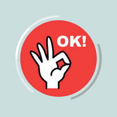 OKサインのアイコン