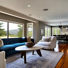 Fototapeta premium modern living room