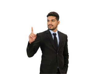 Business people isolated on white background