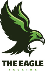 Fototapeta premium eagle mascot logo