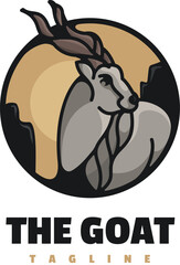 illustration of a goat