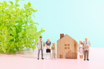 家に関するご相談（明るい感じ、幸福なイメージ）