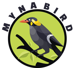 bird mascot logo