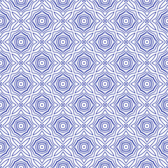 Seamless pattern with blue indigo color.