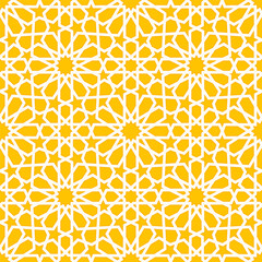 Sample background in the Islamic pattern. The concept of oriental traditions, celebration, sacred service. Girish. Vector Illustrator.