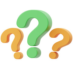 Question Mark 3D Icon