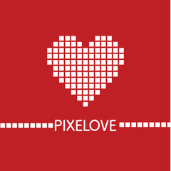 Pixel heart