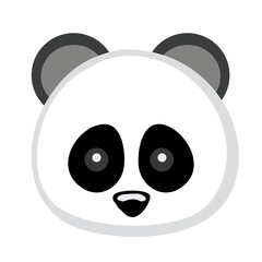 Panda bear cartoon cute animal
