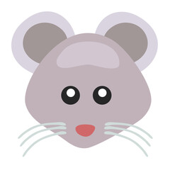 Rat cartoon cute animal