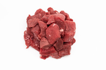 Rohe Fleischstücke