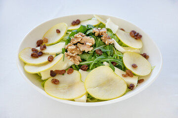 Delicious fresh salad combining flavors and textures with crisp juicy apples for a hint of...