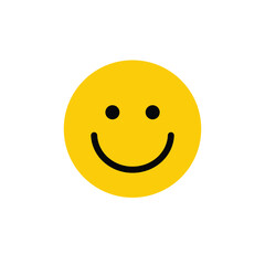 yellow smiley face emoticon icon