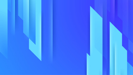 Vector gradient dynamic blue lines background