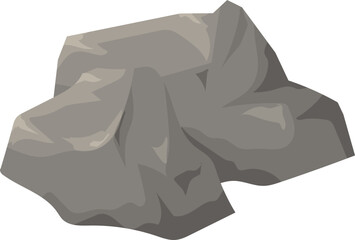 Rock Illustration Element