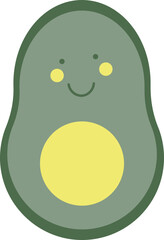 Avocado Illustration