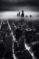 Aerial Cityscape