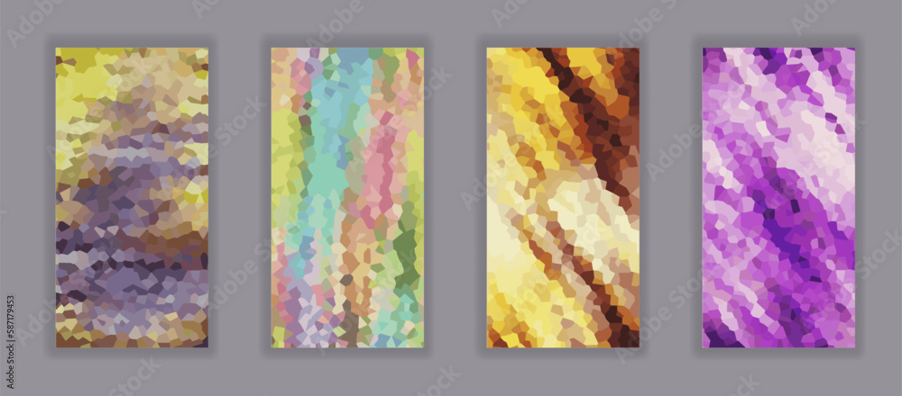 Canvas Prints abstract stylish low poly geometric texture with shapes. background for banner, flyer, business card