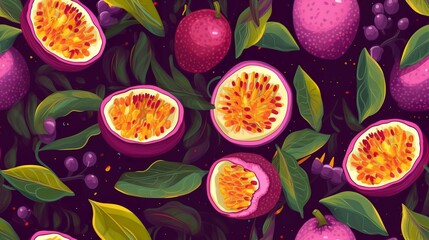 Passionfruit Pattern
