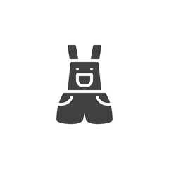 Summer overall vector icon