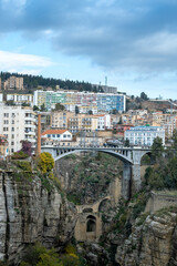 Constnatine, One of the amazing cities in algeria with a lots of bridges