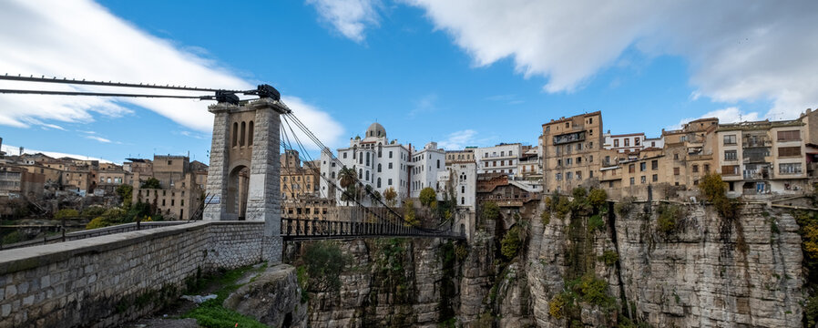 Constnatine, One of the amazing cities in algeria with a lots of bridges